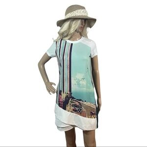 Plains & Prints Watercolor Print Dress